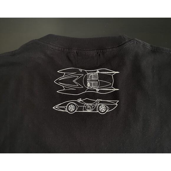 SPEED RACER ‘Mach 5’ Go-Go-Go T-Shirt sz S | Black (New) - Picture 5 of 9